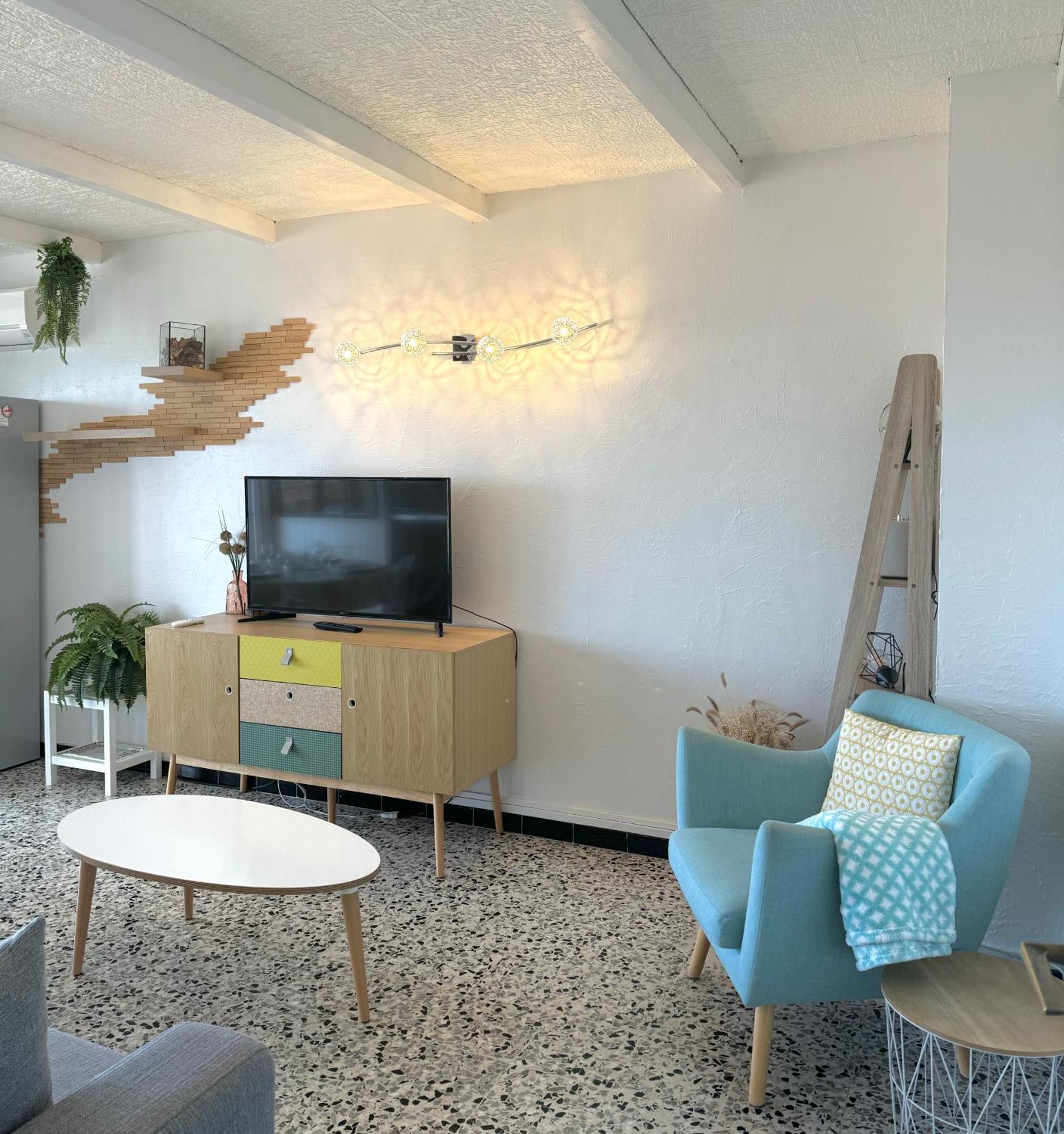 Superbe T2 200 M De La Plage 4Suf502 Le Barcares Exterior photo